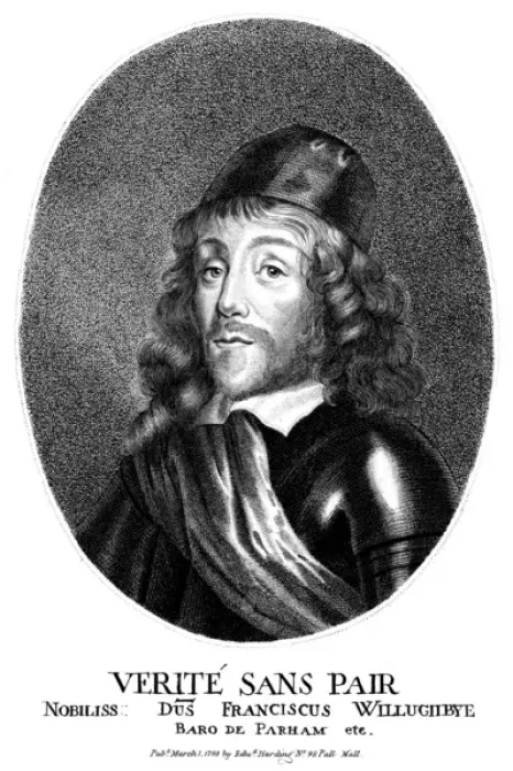 Framed Print : Francis Baron Willoughby Framed Print : Francis Baron Willoughby