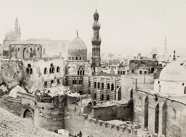 Francis Frith, 1857 - view of Cairo, from the East