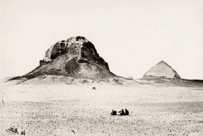 Framed Print : Francis Frith, Egypt, 1857: Dahshur Dashoor Pyramids Framed Print : Francis Frith, Egypt, 1857: Dahshur Dashoor Pyramids
