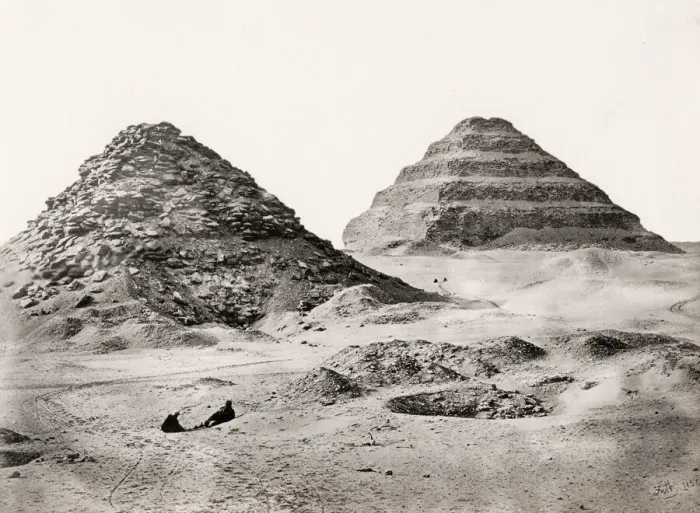 Framed Print : Francis Frith, Egypt, 1857: pyramids of Sakkarah, Saqqara Framed Print : Francis Frith, Egypt, 1857: pyramids of Sakkarah, Saqqara