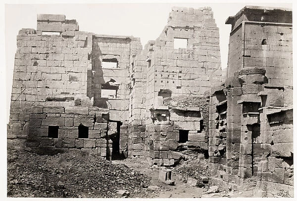 Francis Frith, Egypt. c. 1857 - ruins