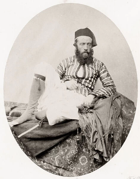 Francis Frith, photographed in the middle East in 1857