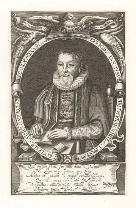 Framed Print : Francis White, English bishop, c.1564-1638 Framed Print : Francis White, English bishop, c.1564-1638