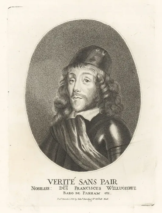 Framed Print : Francis Willoughby, 5th Baron Willoughby of Parham Framed Print : Francis Willoughby, 5th Baron Willoughby of Parham