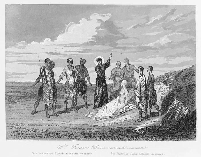 Framed Print : Francisco Javier, miracle at Travancore, India Framed Print : Francisco Javier, miracle at Travancore, India