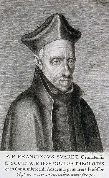 Francisco Suarez (1548-1617). Spanish philosopher and theolo