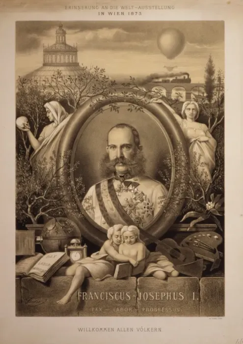 Framed Print : Franciscus-Josephus I. Pax, labor, progressus Framed Print : Franciscus-Josephus I. Pax, labor, progressus