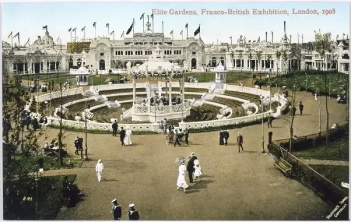 Framed Print : Franco-British / Elite Gdn Framed Print : Franco-British / Elite Gdn