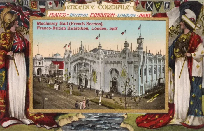 Framed Print : Franco-British Exhibition- Machinery Hall Framed Print : Franco-British Exhibition- Machinery Hall