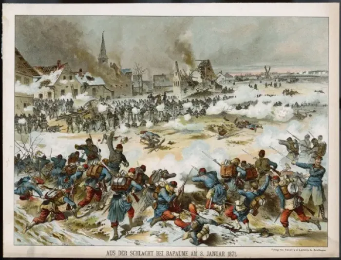 Framed Print : Franco-Pruss / Bapaume Framed Print : Franco-Pruss / Bapaume