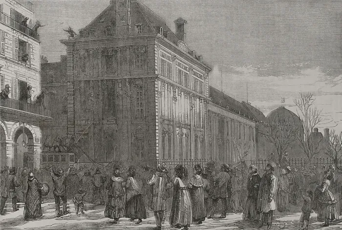 Framed Print : Franco-Prussian War (1870-1871). Siege of Paris Framed Print : Franco-Prussian War (1870-1871). Siege of Paris