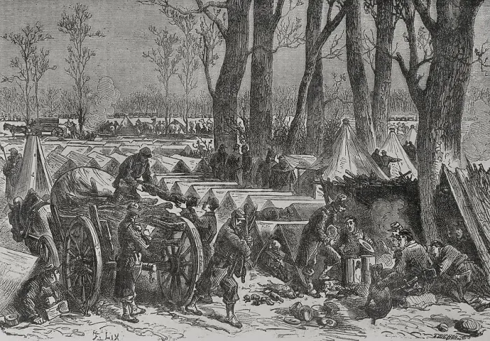 Framed Print : Franco-Prussian War (1870-1871). Siege of Paris Framed Print : Franco-Prussian War (1870-1871). Siege of Paris