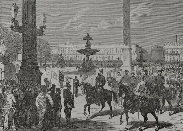 Framed Print : Franco-Prussian War (1870-1871). Siege of Paris Framed Print : Franco-Prussian War (1870-1871). Siege of Paris