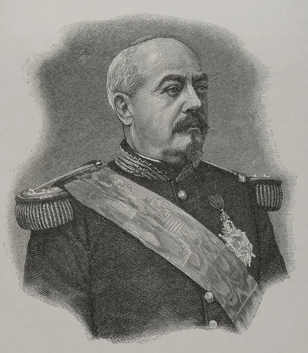 Framed Print : Francois Achille Bazaine (1811-1888). Marshal Framed Print : Francois Achille Bazaine (1811-1888). Marshal
