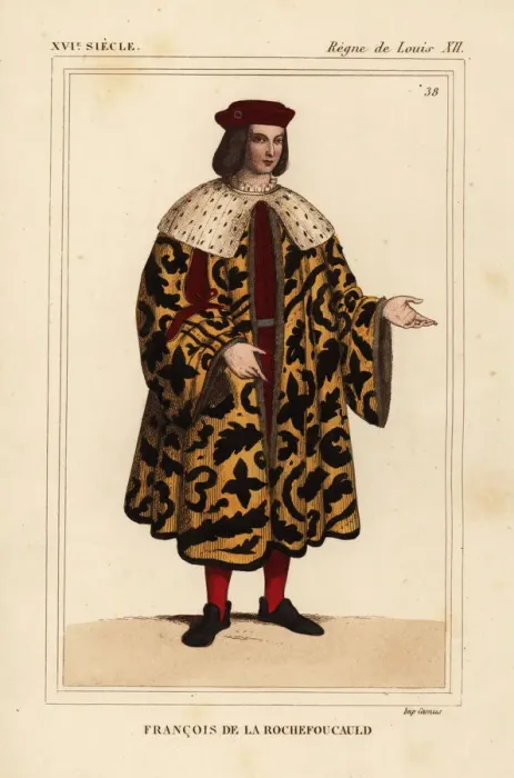 Framed Print : Francois de la Rochefoucauld, chamberlain Framed Print : Francois de la Rochefoucauld, chamberlain