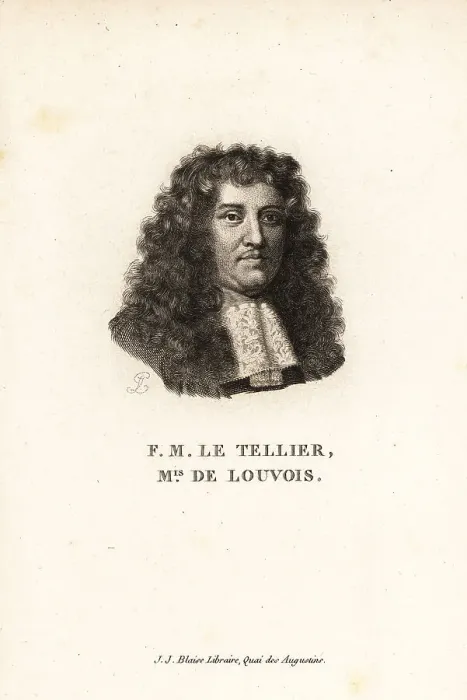 Framed Print : Francois Michel le Tellier, French minister, 1641-1691 Framed Print : Francois Michel le Tellier, French minister, 1641-1691