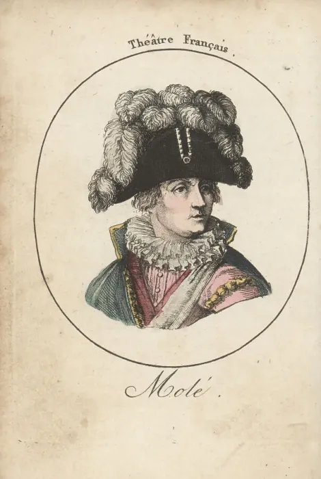 Framed Print : Francois-René Molé, French actor, 1734-1802 Framed Print : Francois-René Molé, French actor, 1734-1802
