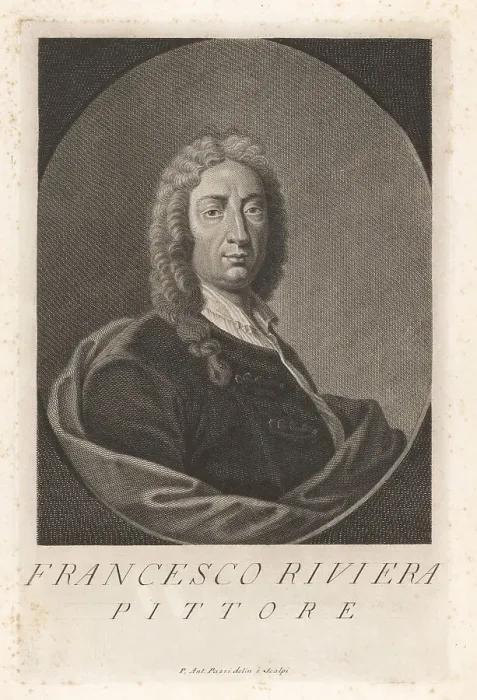Framed Print : Francois Riviere, French-born painter, died 1746 Framed Print : Francois Riviere, French-born painter, died 1746