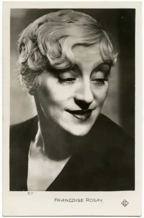 Framed Print : Francoise Rosay Framed Print : Francoise Rosay