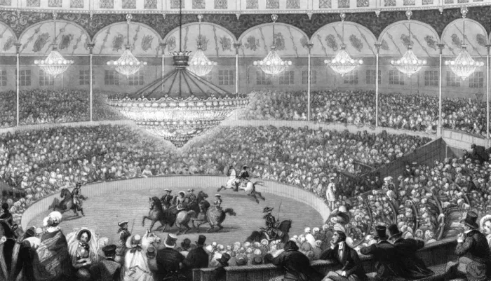 Framed Print : Franconis Circus / Lami Framed Print : Franconis Circus / Lami