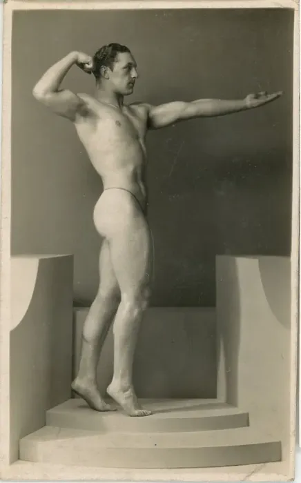 Framed Print : Frank Bell Body Builder from Darlington Framed Print : Frank Bell Body Builder from Darlington