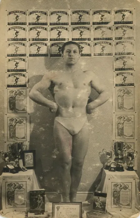 Framed Print : Frank Bell Body Builder from Darlington Framed Print : Frank Bell Body Builder from Darlington