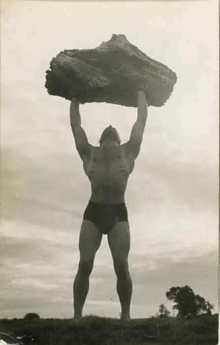 Framed Print : Frank Bell Body Builder from Darlington Framed Print : Frank Bell Body Builder from Darlington
