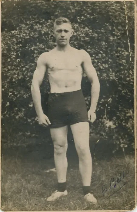 Framed Print : Frank Bell Body Builder from Darlington Framed Print : Frank Bell Body Builder from Darlington