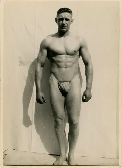 Framed Print : Frank Bell Body Builder from Darlington Framed Print : Frank Bell Body Builder from Darlington