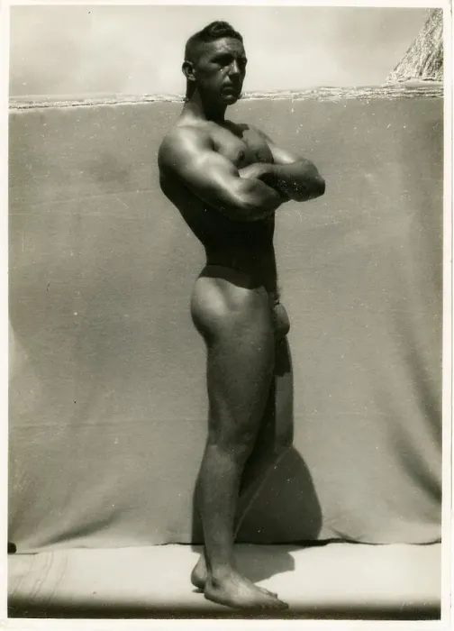 Framed Print : Frank Bell Body Builder from Darlington Framed Print : Frank Bell Body Builder from Darlington