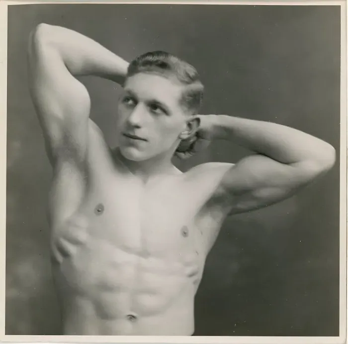 Framed Print : Frank Bell Body Builder from Darlington Framed Print : Frank Bell Body Builder from Darlington