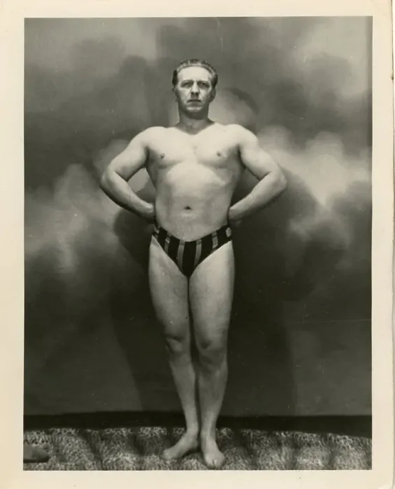Framed Print : Frank Bell Body Builder from Darlington Framed Print : Frank Bell Body Builder from Darlington