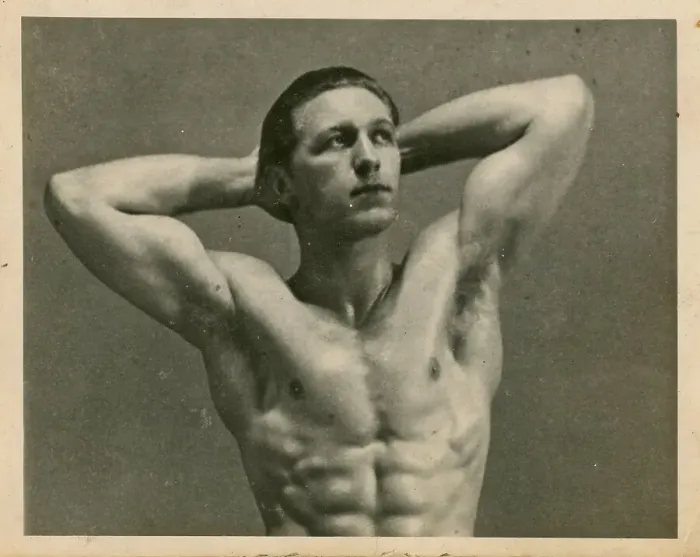 Framed Print : Frank Bell Body Builder from Darlington Framed Print : Frank Bell Body Builder from Darlington