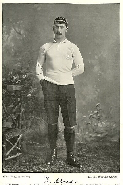 Frank Evershed, England International Rugby player