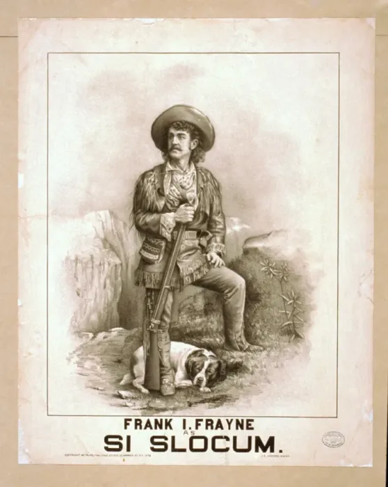 Framed Print : Frank I. Frayne as Si Slocum Framed Print : Frank I. Frayne as Si Slocum