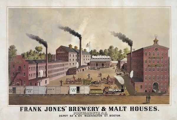 Frank Jones brewery & malt houses