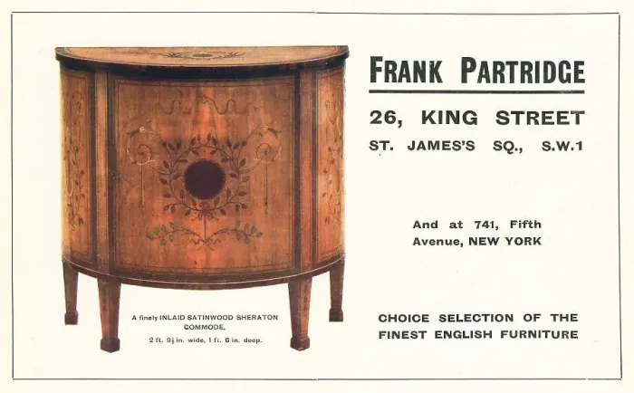 Framed Print : Frank partridge Advertisement Framed Print : Frank partridge Advertisement