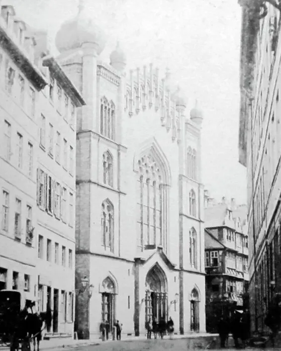 Framed Print : Frankfurt Synagogue, Germany, Victorian period Framed Print : Frankfurt Synagogue, Germany, Victorian period