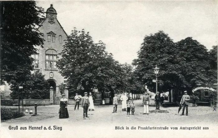 Framed Print : Frankfurterstrasse, Hennef, North Rhine-Westphalia Framed Print : Frankfurterstrasse, Hennef, North Rhine-Westphalia