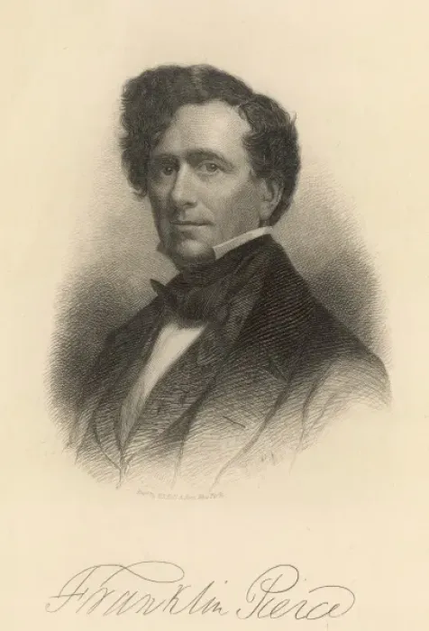 Framed Print : Franklin Pierce 4 Framed Print : Franklin Pierce 4