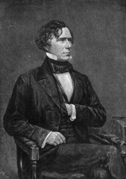 Framed Print : Franklin Pierce 5