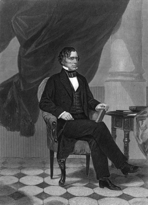 Framed Print : Franklin Pierce / Chappel Framed Print : Franklin Pierce / Chappel
