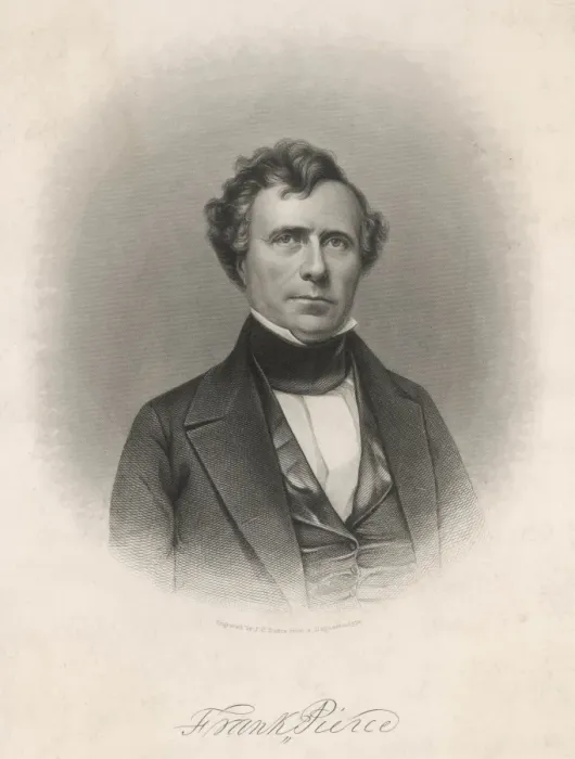 Framed Print : Franklin Pierce, President of the United States Framed Print : Franklin Pierce, President of the United States