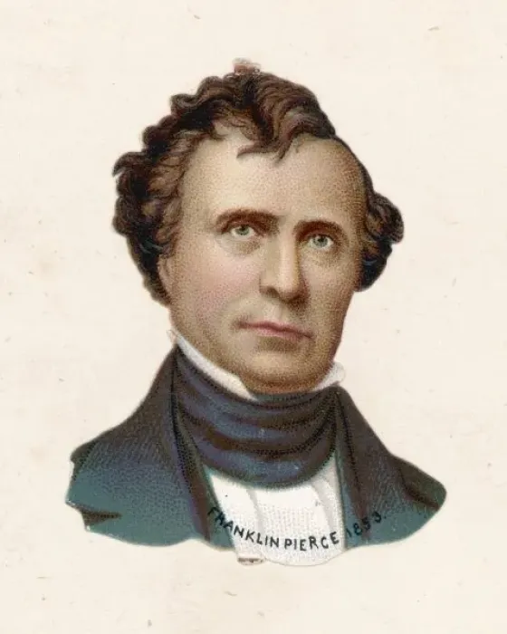 Framed Print : Franklin Pierce / Scrap Framed Print : Franklin Pierce / Scrap