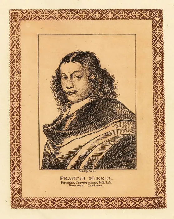 Framed Print : Frans van Mieris, Dutch Golden Age genre and portrait painter Framed Print : Frans van Mieris, Dutch Golden Age genre and portrait painter