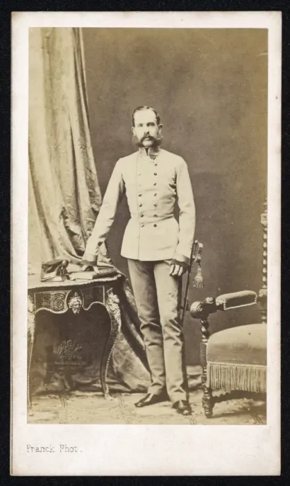 Framed Print : Franz Joseph / Franck Cdv Framed Print : Franz Joseph / Franck Cdv