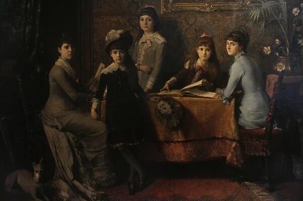Franz Rumpler (1848-1922). The Sedelmayer Family, 1879