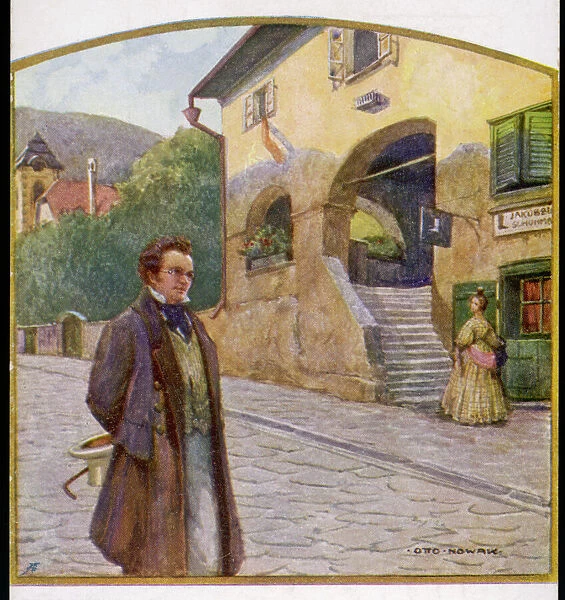 Franz Schubert, Austrian composer and musician