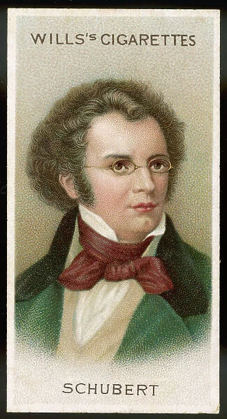 Franz Schubert, Austrian composer and musician