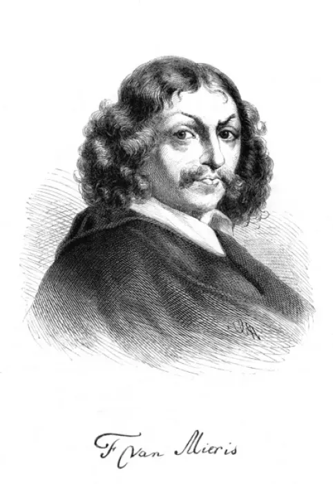Framed Print : Franz Van Mieris - 1 Framed Print : Franz Van Mieris - 1